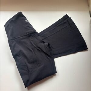 Black Lululemon Flare Align Leggings